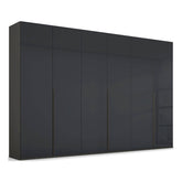 Frans 300cm Glass 6 Door Wardrobe - Pendle Village Furniture